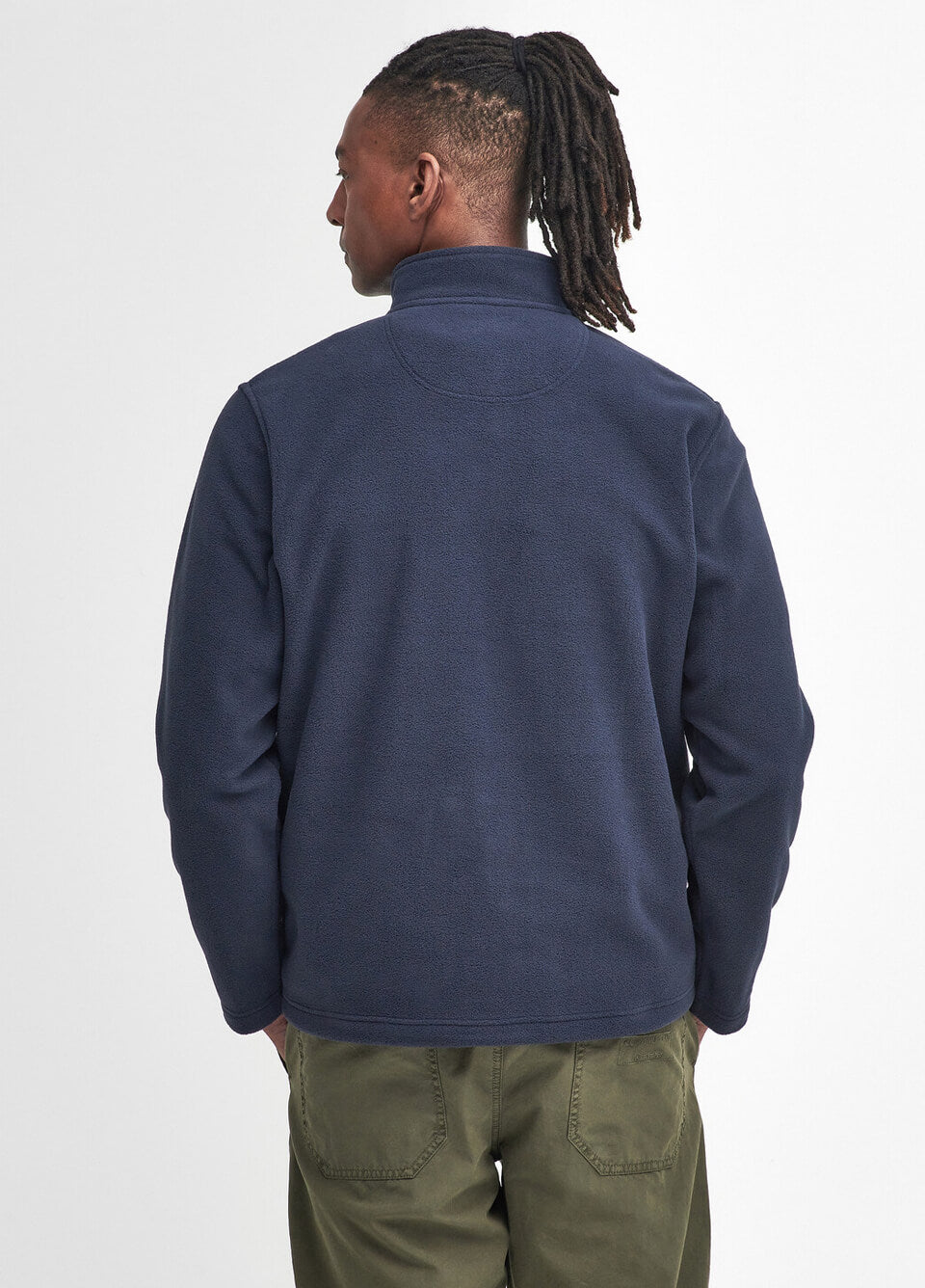 Barbour Essential Half Zip Fleece - Navy