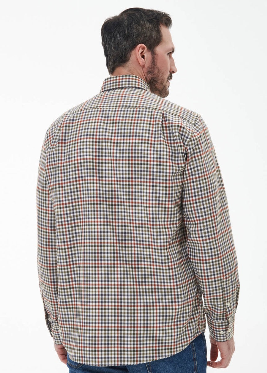 Barbour Mens Foss Shirt - Olive