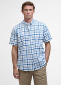Barbour Mens Glover Short Sleeved Shirt - Navy
