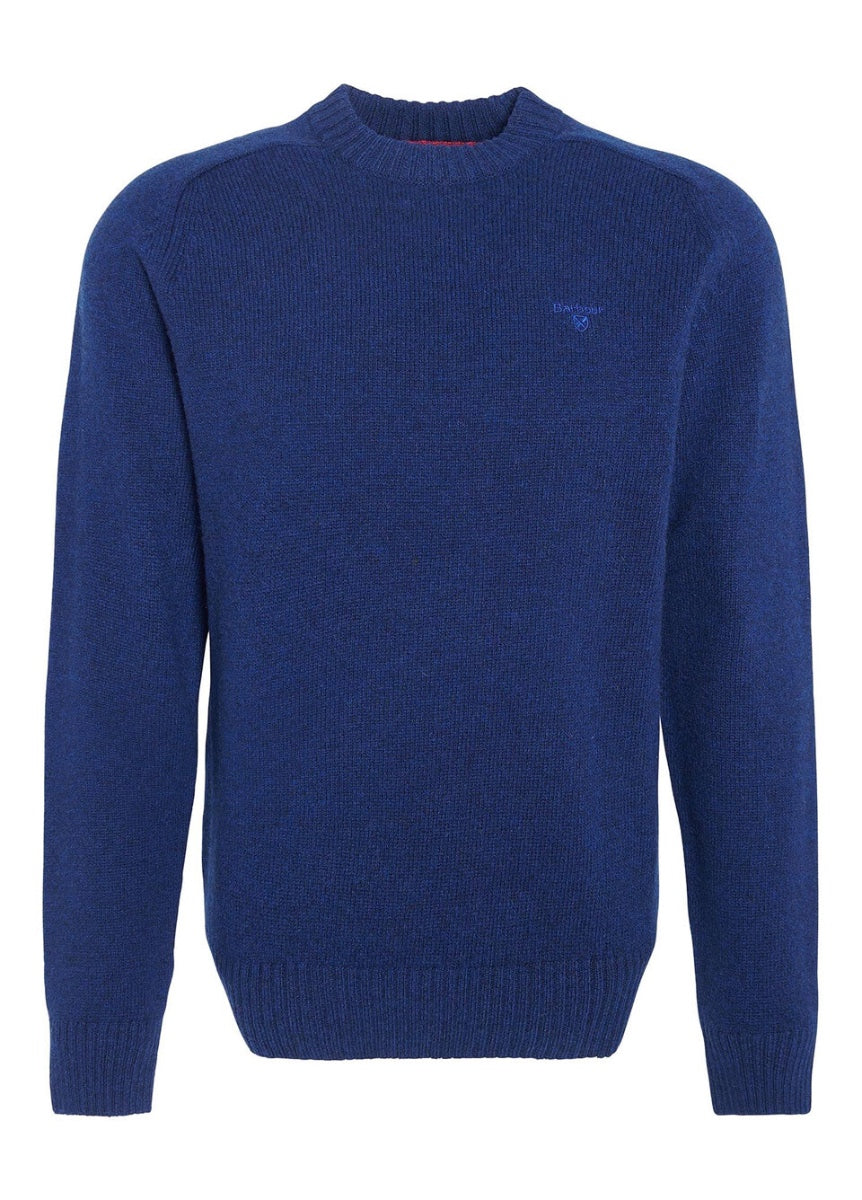 Barbour Grangetown Crew Neck Jumper - Inky Blue