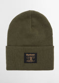 Barbour Mens Harton Beanie - Deep Olive