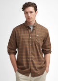 Barbour Henderson Thermo Weave Shirt - Stone