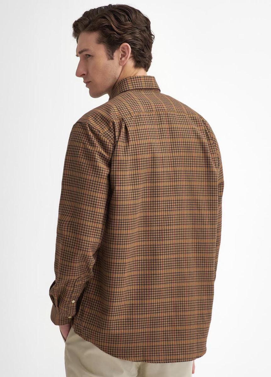 Barbour Henderson Thermo Weave Shirt - Stone