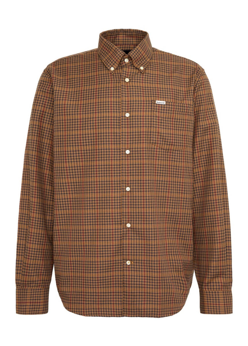 Barbour Henderson Thermo Weave Shirt - Stone