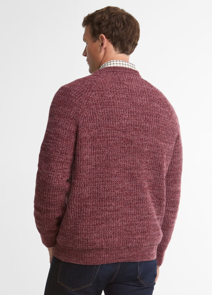 Barbour Horseford Crew Neck Jumper - Mauve