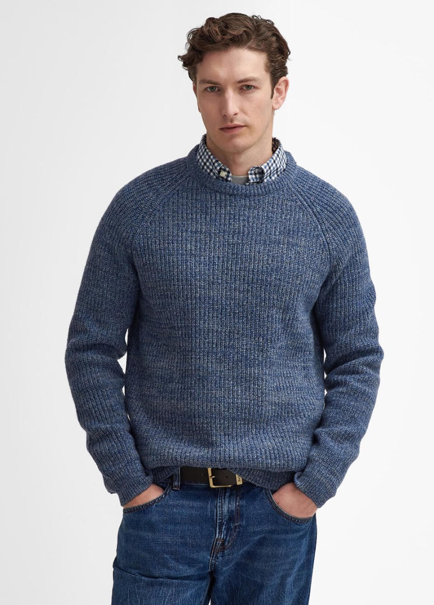 Barbour Horseford Crew Jumper - River Blue