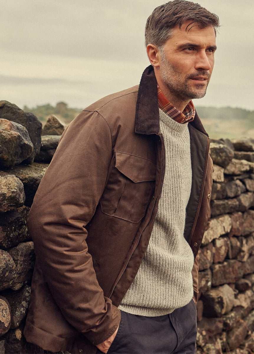 Barbour Horseford Crew Sweatshirt - Stone