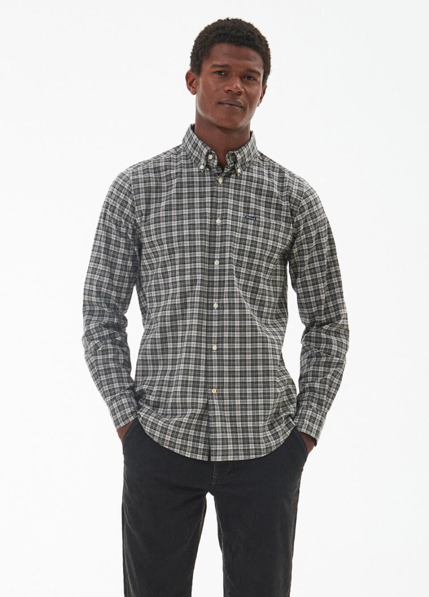 Barbour Lomond Shirt - Forest Mist