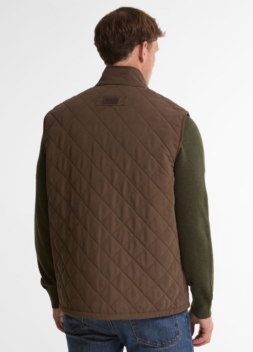 Barbour Mens Rosley Gilet - Dark Olive