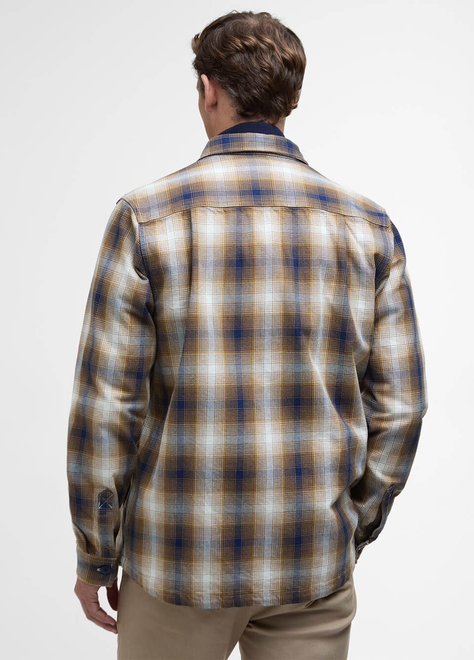 Barbour Mens Sandside Overshirt - Navy