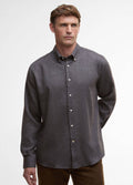 Barbour Tamish Regular Shirt - Grey Marl