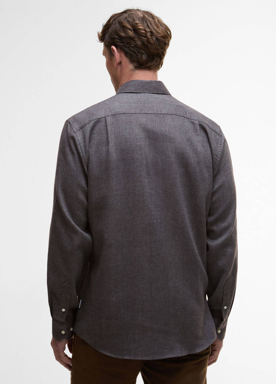 Barbour Tamish Regular Shirt - Grey Marl
