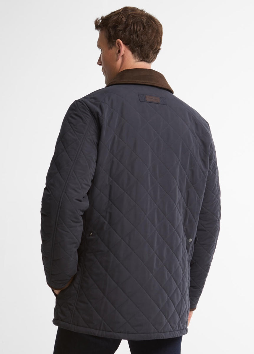 Barbour Mens Thursby Polarquilt Jacket - Dark Navy