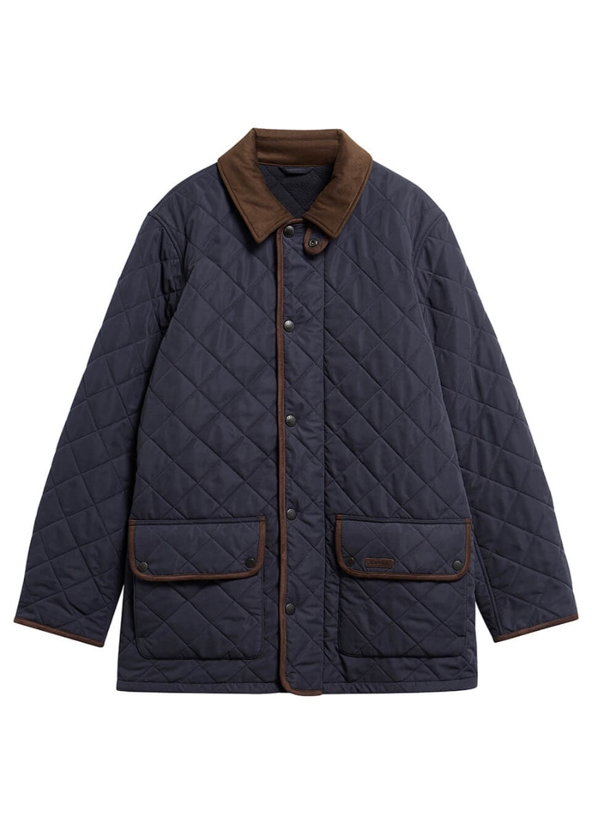 Barbour Mens Thursby Polarquilt Jacket - Dark Navy