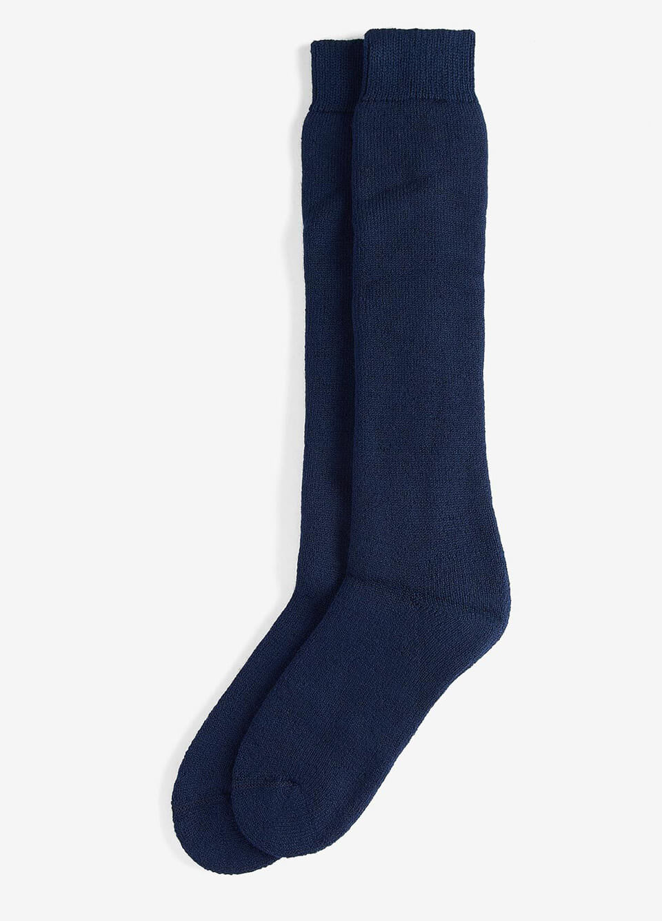 Barbour Wellington Knee Socks - Navy