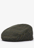 Barbour Wilkin Flat Cap - Olive Check