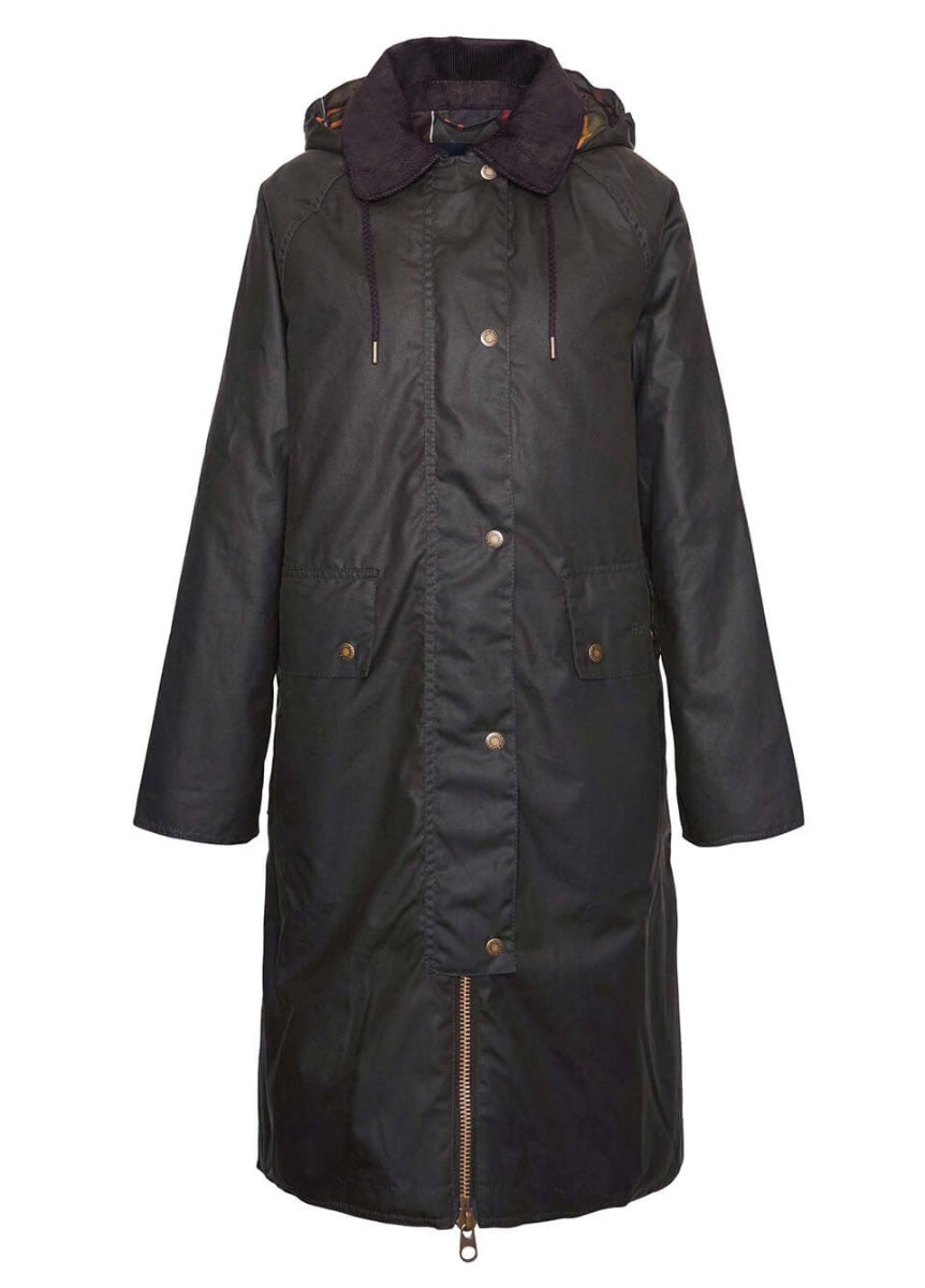 Barbour Willows Waxed Jacket - Olive