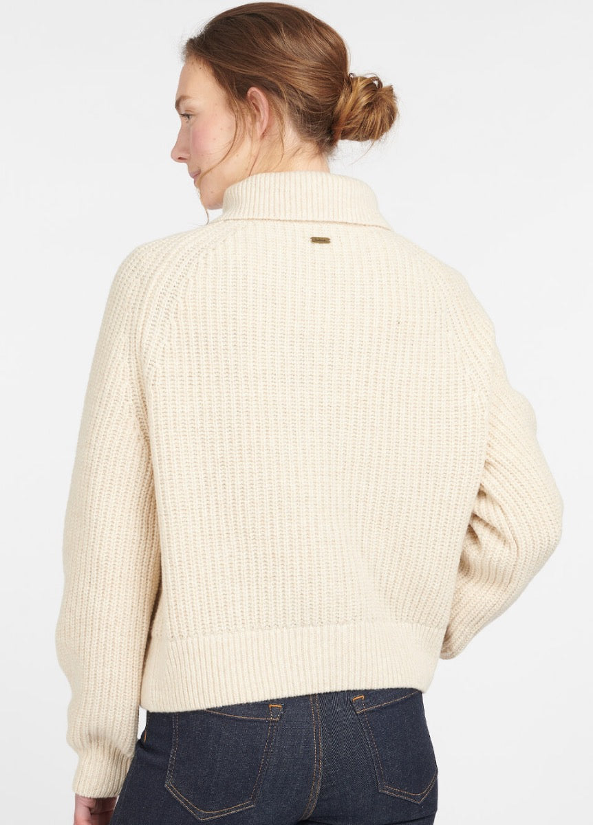 Barbour Stanton Knit - Oatmeal