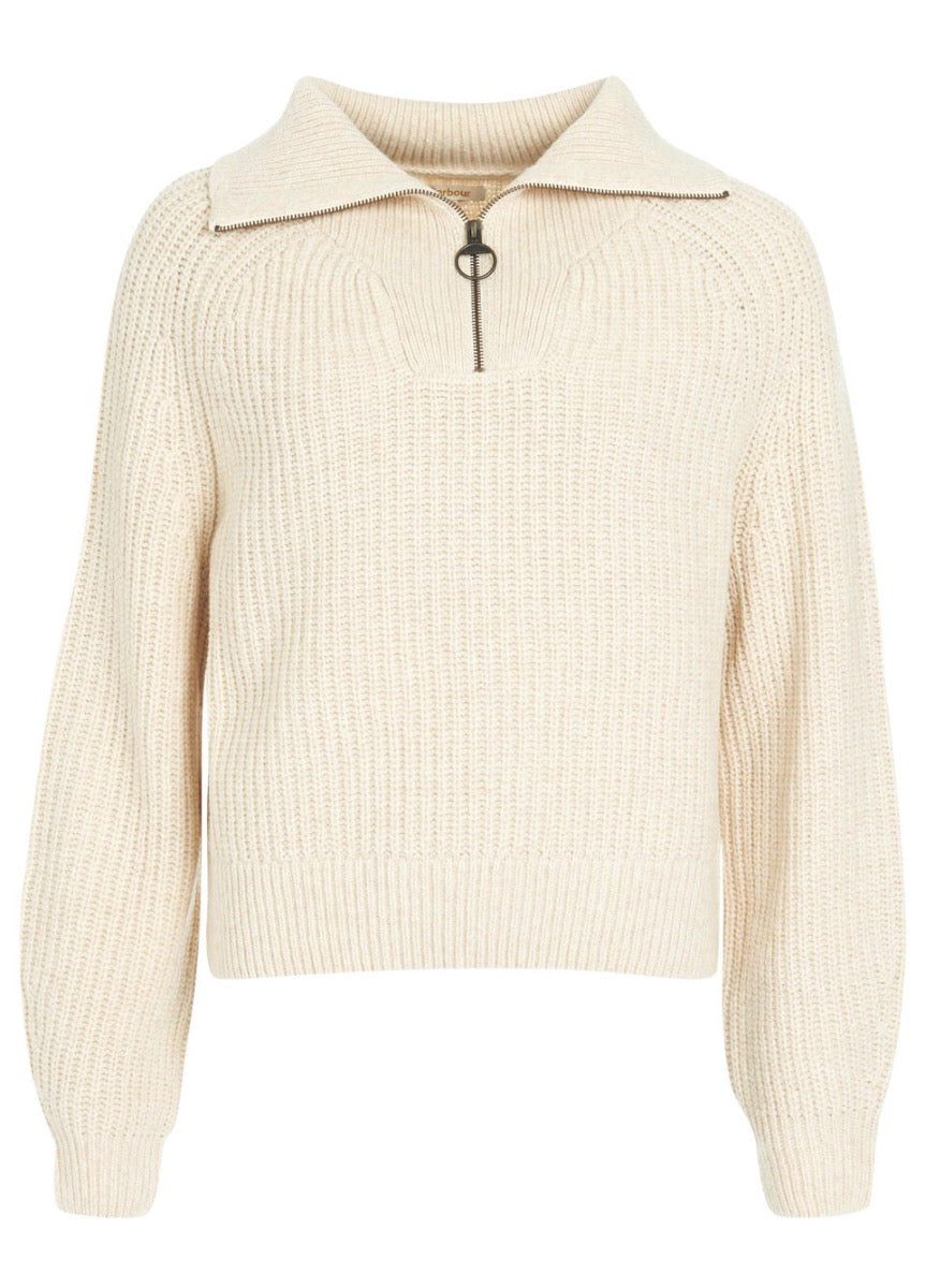 Barbour Stanton Knit - Oatmeal