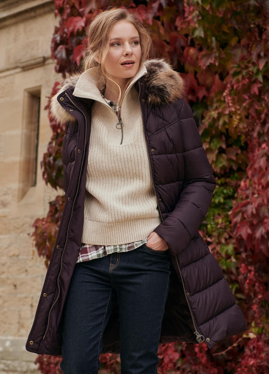 Barbour Stanton Knit - Oatmeal