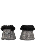 Anky Sheepskin Bell Boots - Slate Blue
