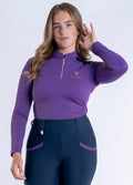 Blackfort Equestrian Cool Mesh Base Layer - Bluebell