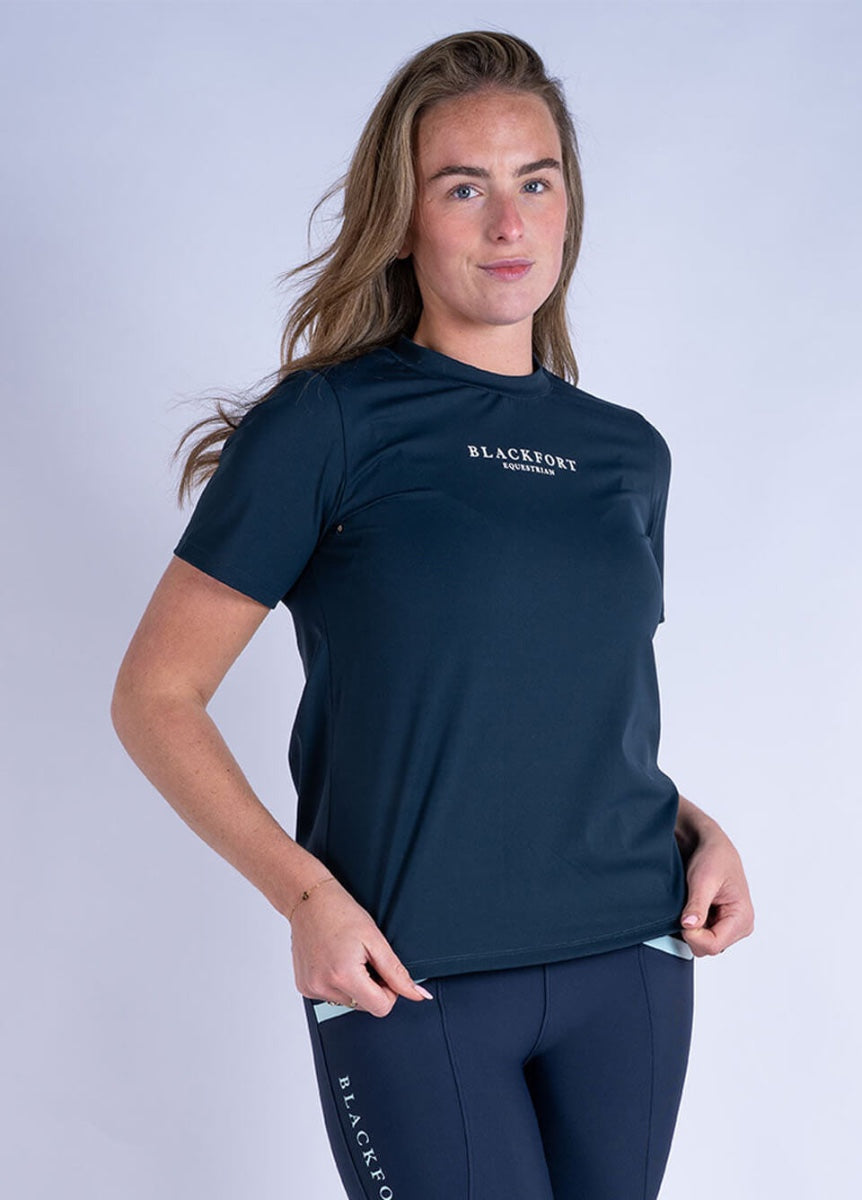 Blackfort Equestrian SportLuxe T-Shirt - Navy