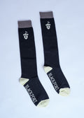 Blackfort Equestrian Socks - Black/Matcha