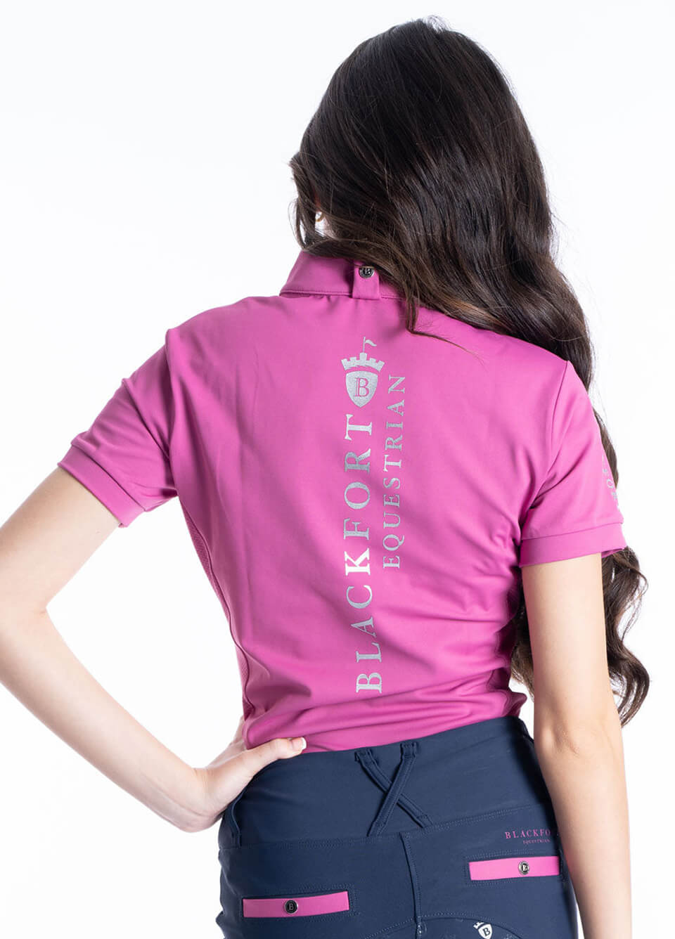 Blackfort Equestrian Short Sleeve Base Layer - Watermelon