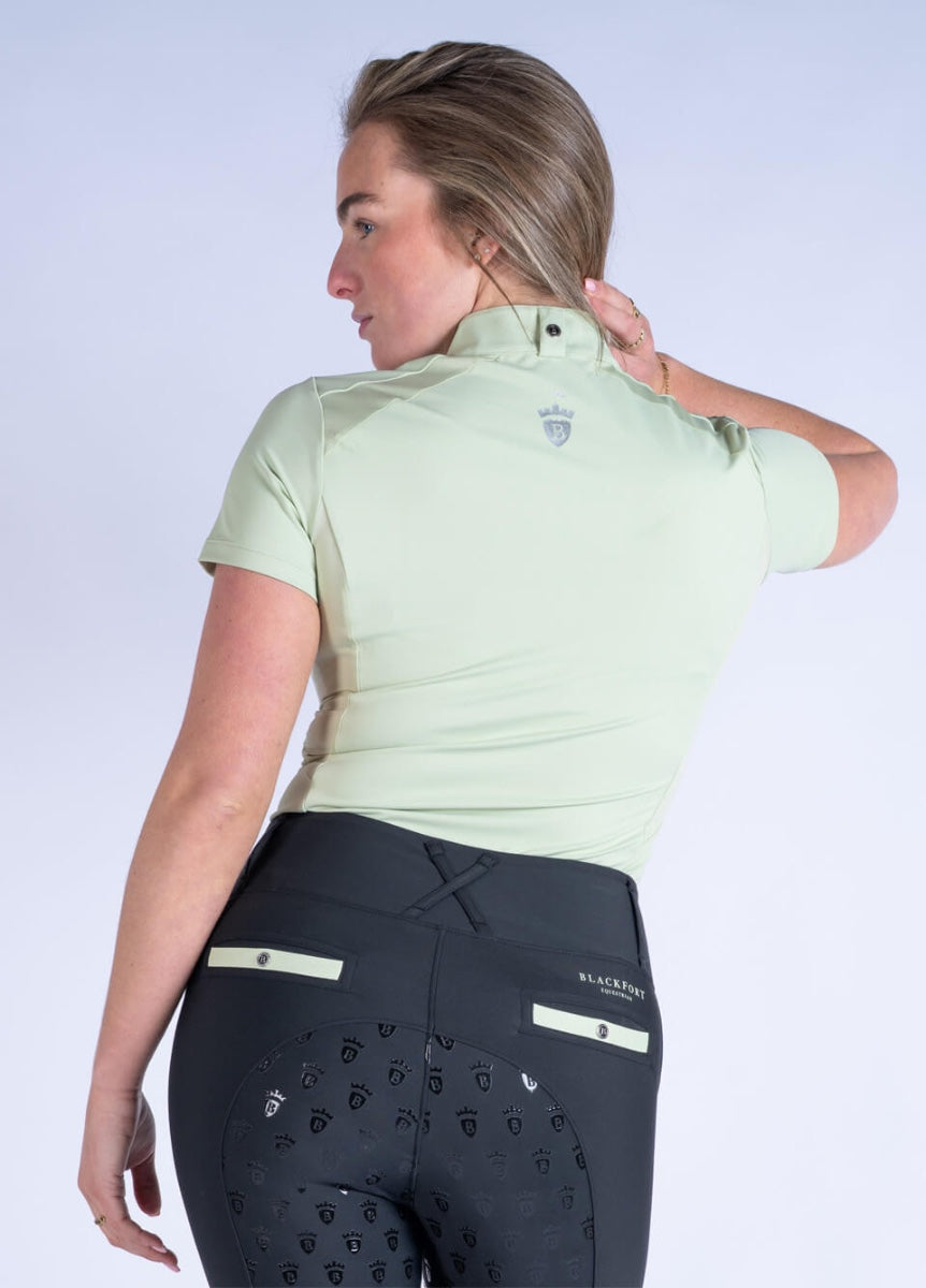 Blackfort Equestrian Short Sleeve Base Layer - Matcha