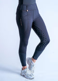 Blackfort Equestrian Thermafleece 2.0 Winter Breggings - Black