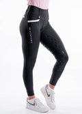 Blackfort Equestrian Training Tights 3.0 - Black/Blush