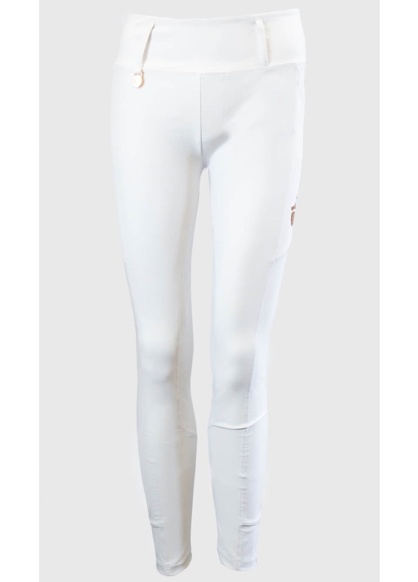 Blackfort Equestrian Breggings - White