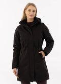 BR Long Coat Fleur - Meteorite