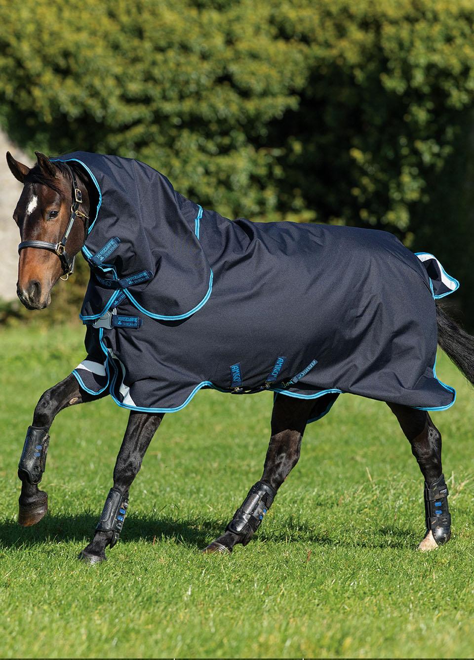 Amigo Bravo Plus 50g Turnout Bundle - Dark Navy/Electric Blue