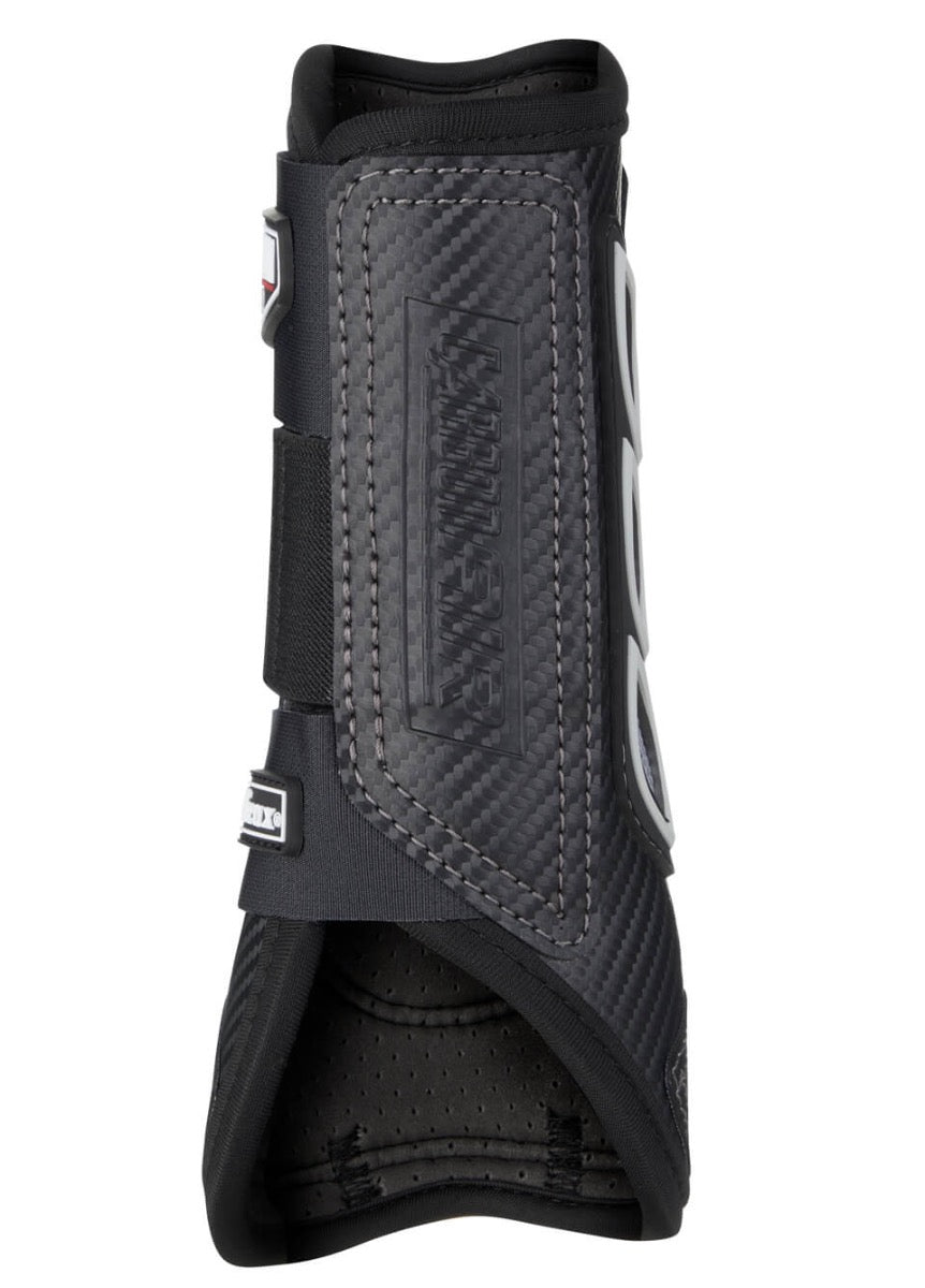 LeMieux Carbon Air XC Boots Front - Black