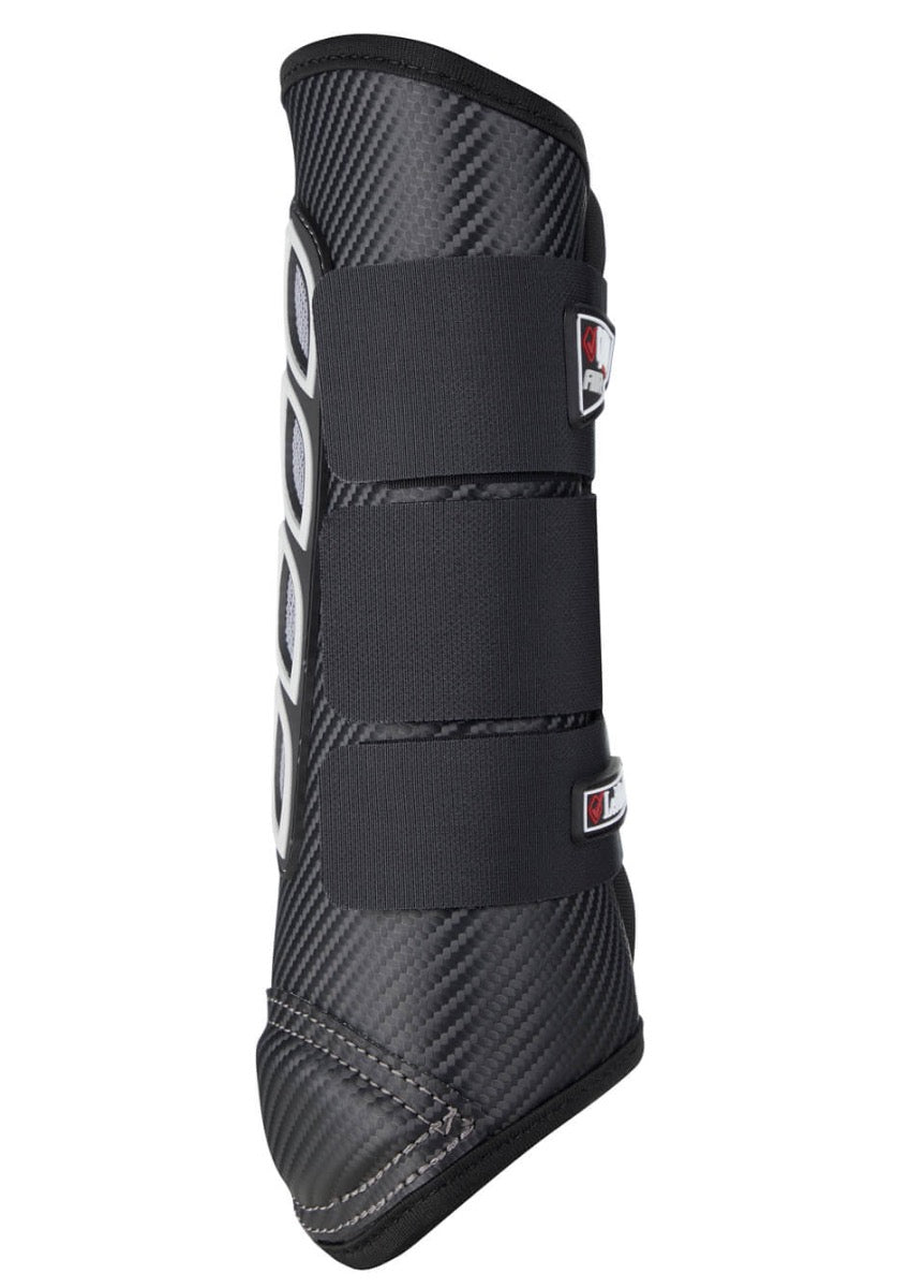 LeMieux Carbon Air XC Boots Hind - Black
