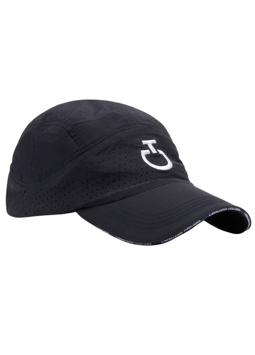Cavalleria Toscana Perforated Baseball Cap - Navy