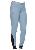 Cavalleria Toscana Perforated Jersey Breeches - Light Blue
