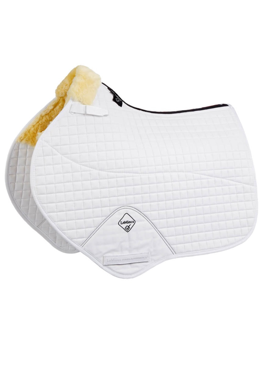 LeMieux Merino+ CC Half Lined Square - White/Natural