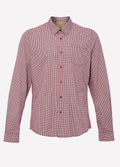 Dubarry Mens Celbridge Shirt - Cardinal Red