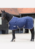 Weatherbeeta Channel Quilt Std Neck Med/Lite - Navy/Silver/Red
