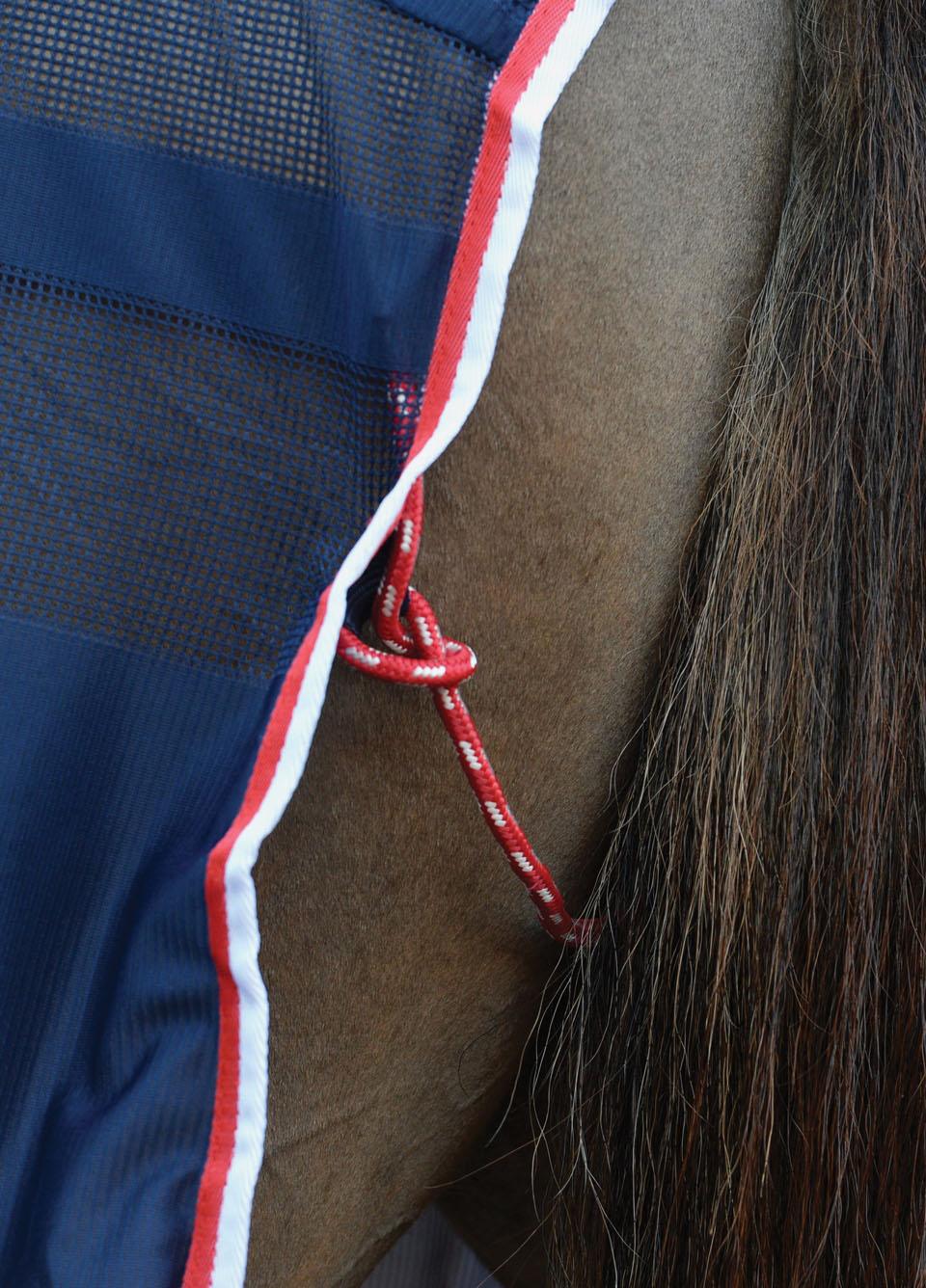 Weatherbeeta Scrim Cooler Standard Neck - Navy/Red/White
