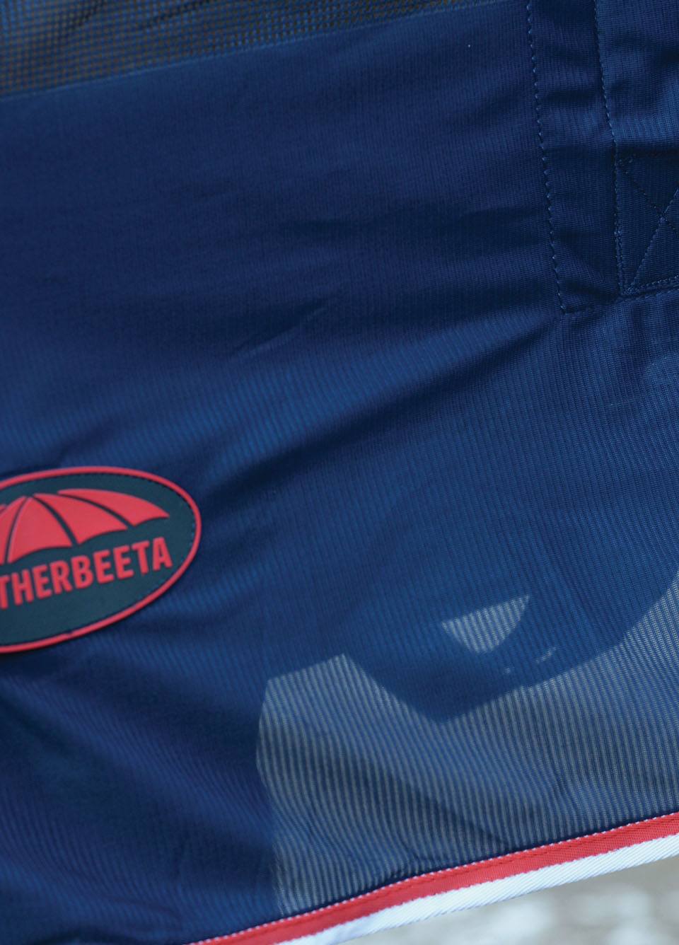 Weatherbeeta Scrim Cooler Standard Neck - Navy/Red/White