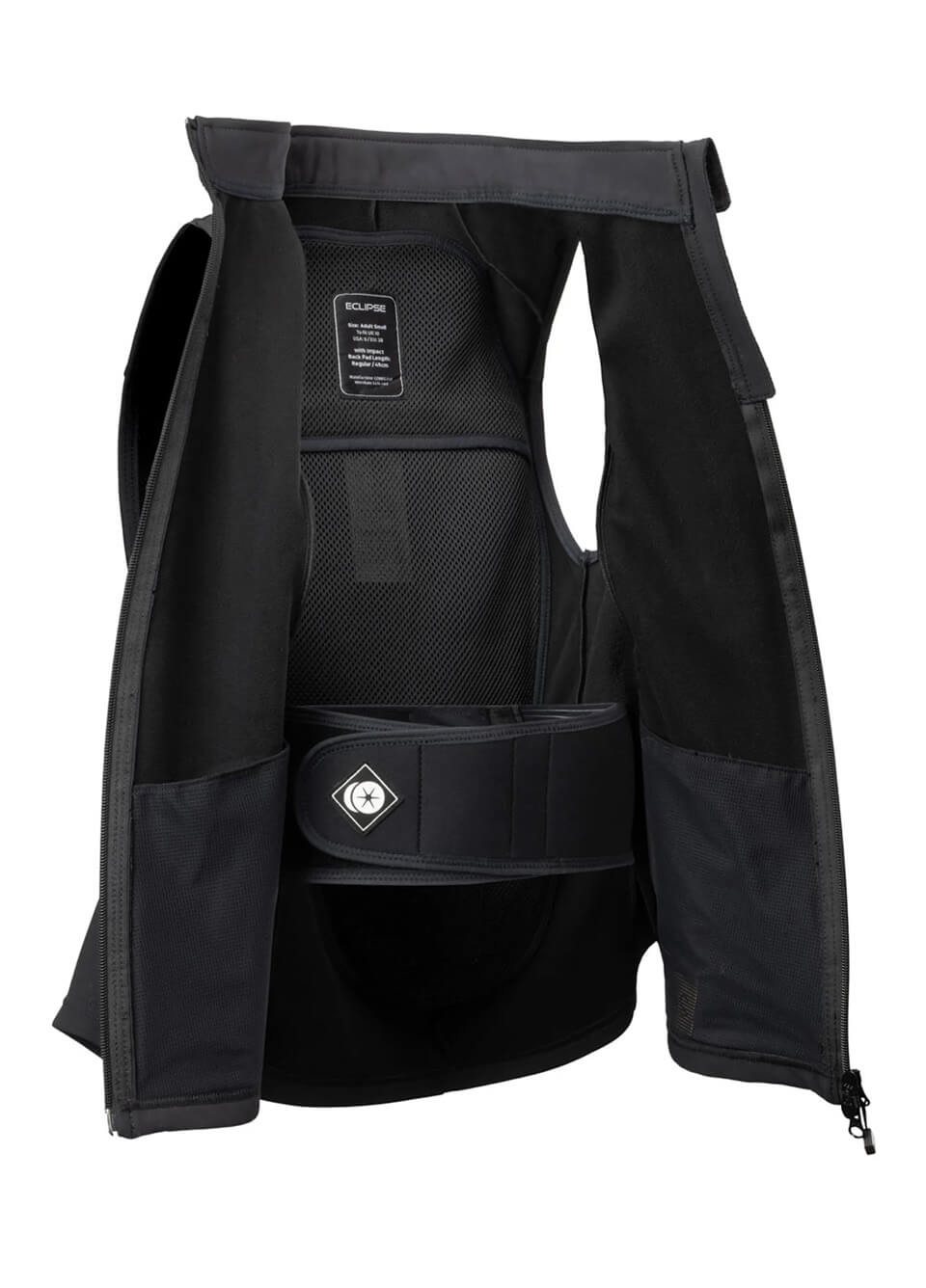 Charles Owen Eclipse Gilet Back Protector - Black