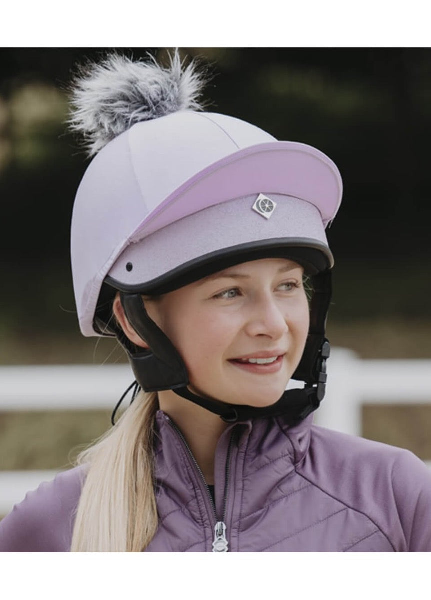 Charles Owen Harlow JS1 Pro Jockey Skull - Lilac