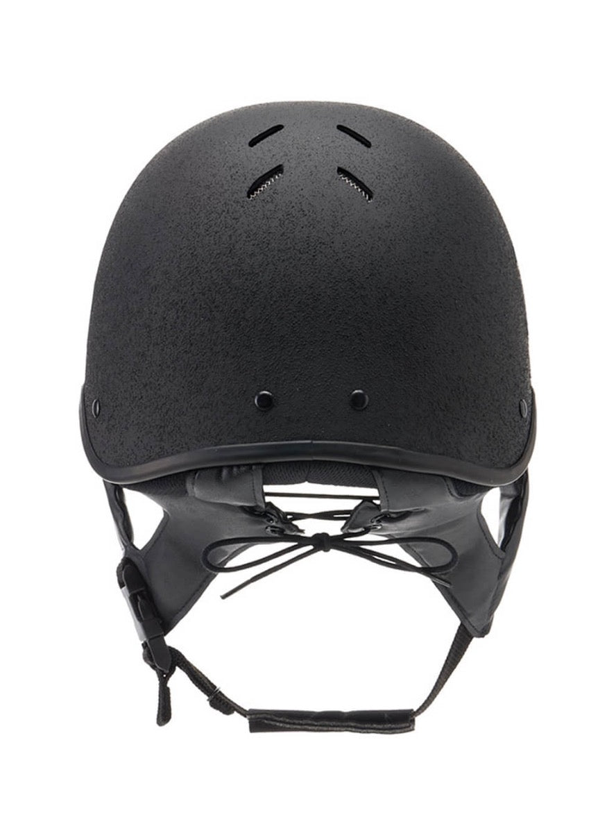 Charles Owen JS1 Pro Riding Helmet w/Badge - Black