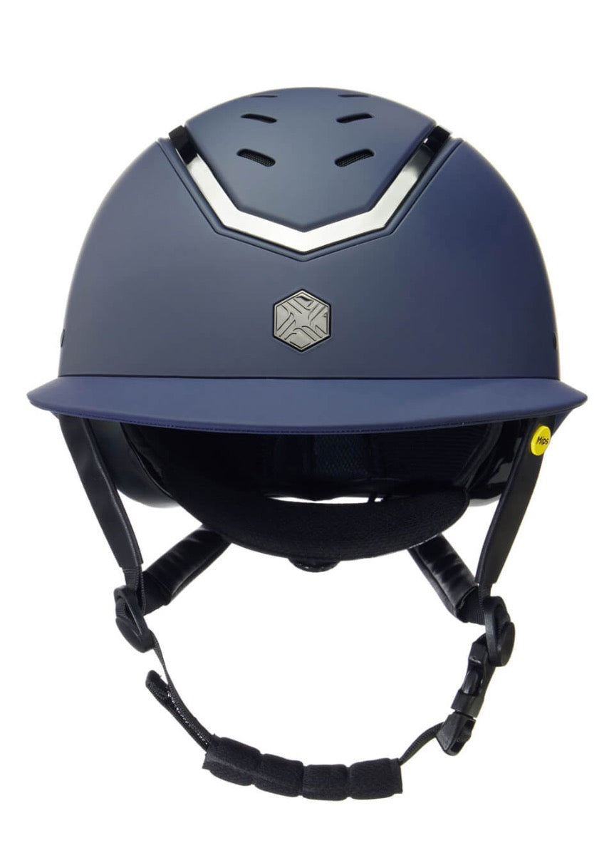 Charles Owen EQx Kylo MIPS Wide Peak Matte Hat - Navy