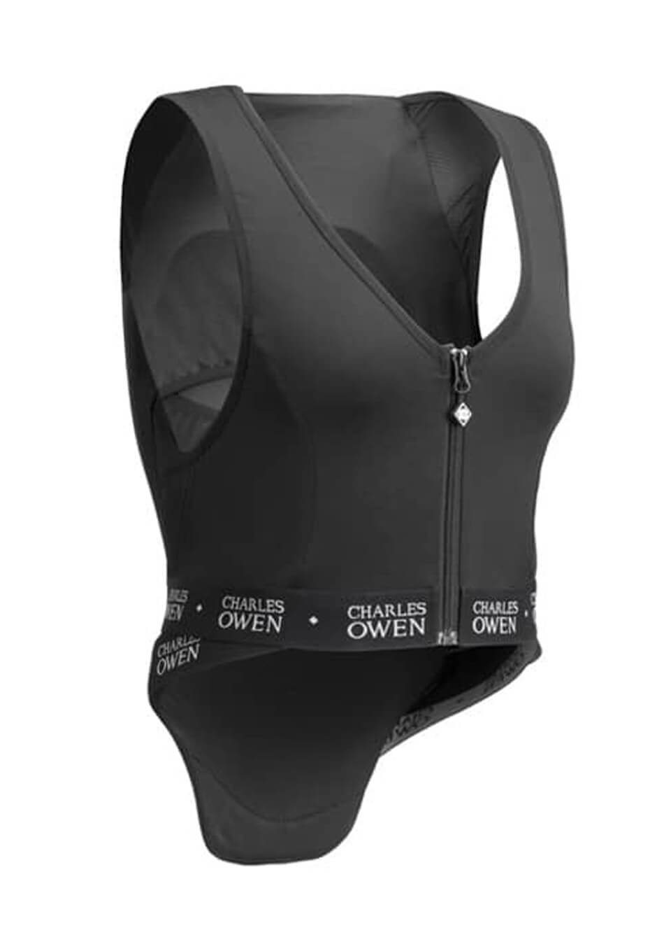 Charles Owen Adults Shadow Back Protector - Black