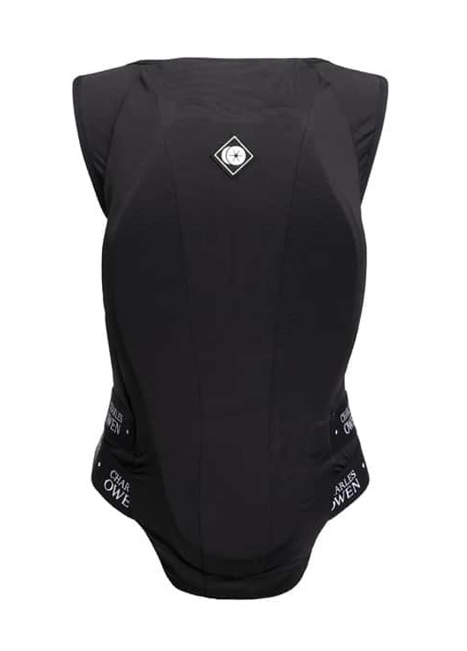 Charles Owen Junior Shadow Back Protector - Black